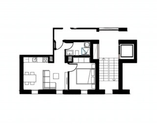 APARTAMENT 1+1 NE SHITJE NE SAUK &mdash; 5