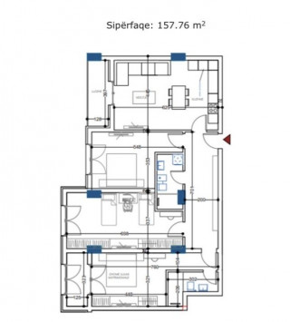 APARTAMENT 3+1+2 NE SHITJE PASKUQAN &mdash; 2