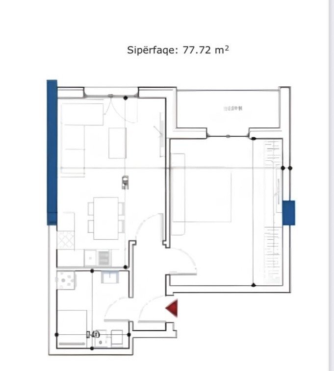 APARTAMENT 1+1 NE SHITJE PASKUQAN