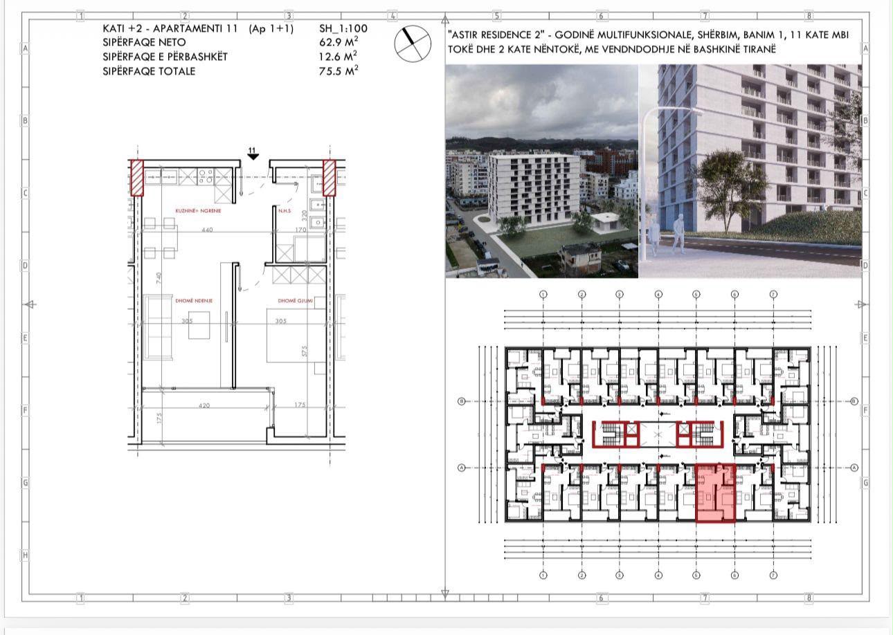 OKAZION! APARTAMENT 1+1 NE SHITJE NE ASTIR